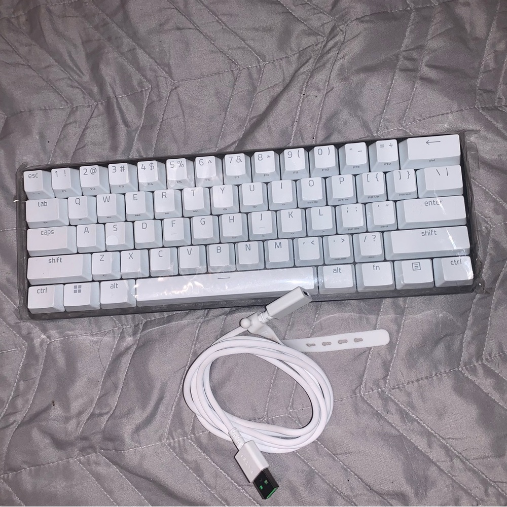 Razer White Mechanical Keyboard
